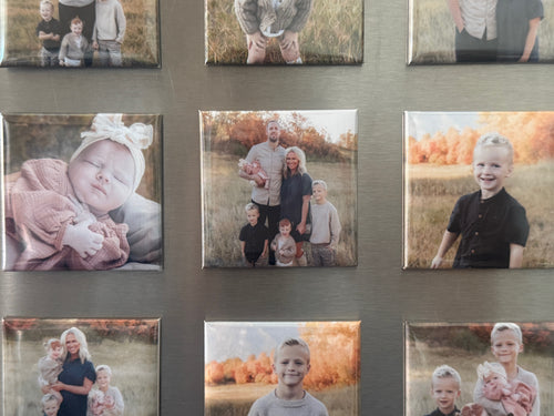 2x2 9 Pack Photo Magnets